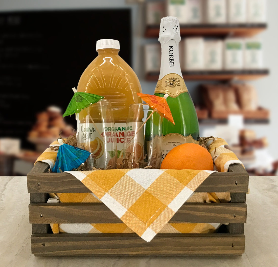 4 cocktail gift basket ideas