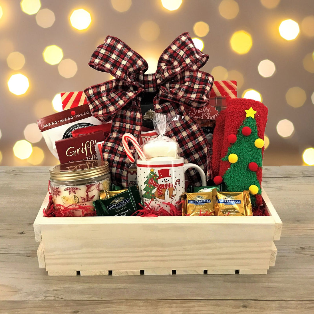 Elevating holiday marketing with wooden crates