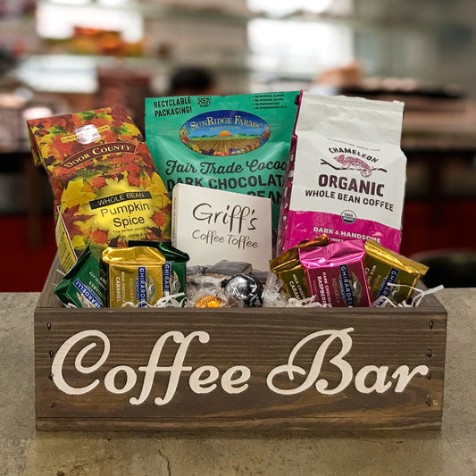 How to make a coffee lovers gift basket