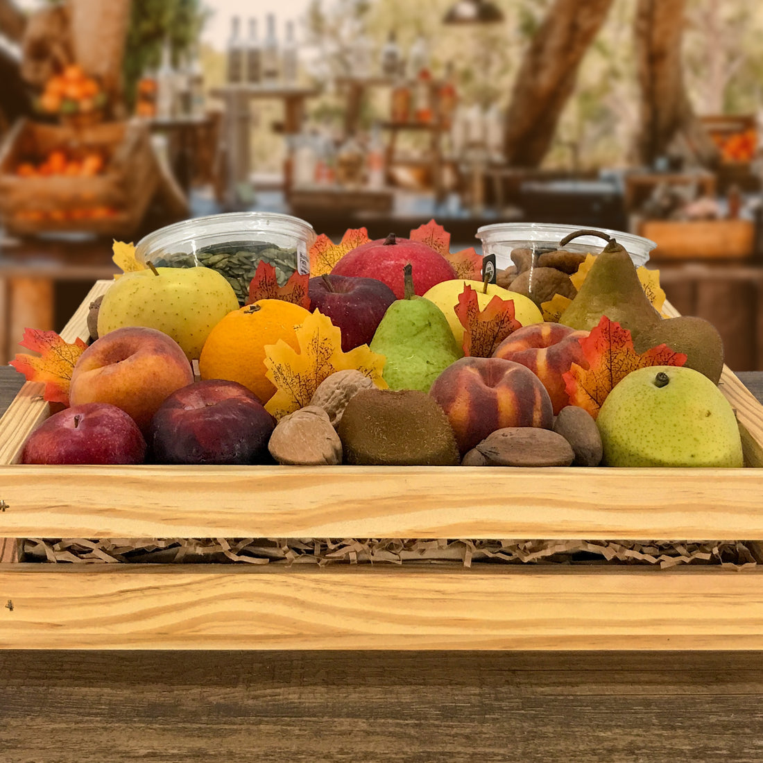 How to make a fruit gift basket