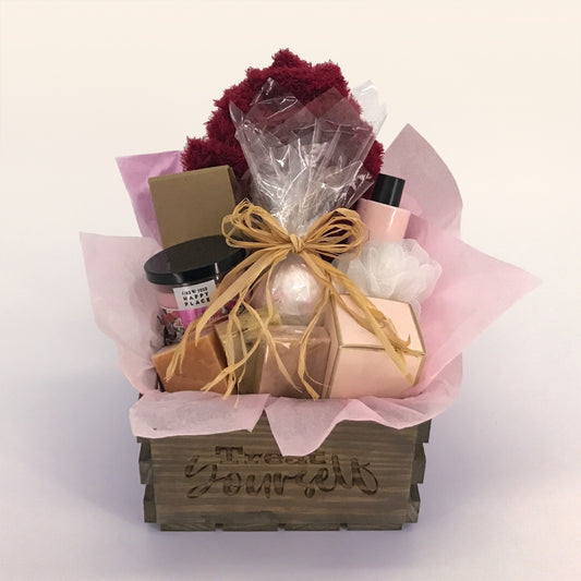 How to make a spa gift basket