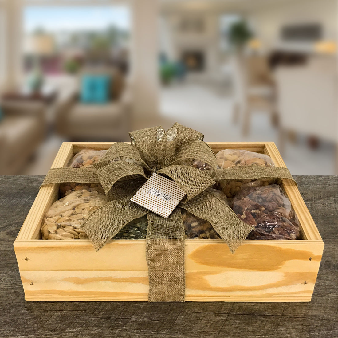 How to make a thank you gift basket
