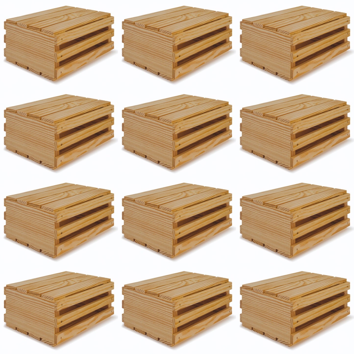 12 Small wooden crates with lid 10x8x4.5, 6-SS-10-8-4.5-NX-NW-LL, 12-SS-10-8-4.5-NX-NW-LL, 24-SS-10-8-4.5-NX-NW-LL, 48-SS-10-8-4.5-NX-NW-LL, 96-SS-10-8-4.5-NX-NW-LL