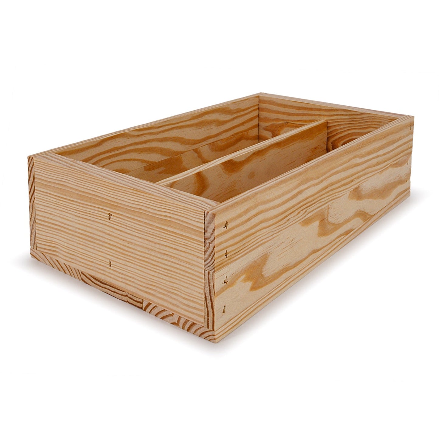 2 Bottle wine crates 13x7.5x3.5