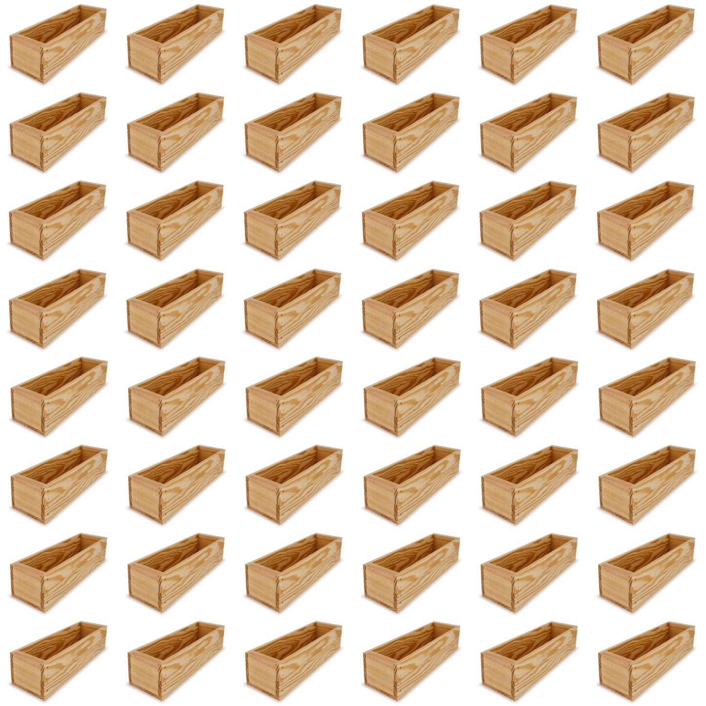 48 Single bottle wine crates 13x3.5x3.5