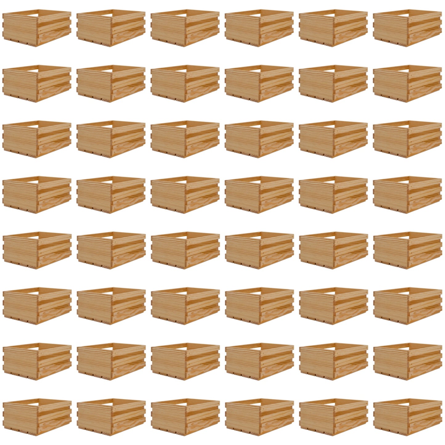 48 Small wooden crates 10x8x4.5, 6-SS-10-8-4.5-NX-NW-NL, 12-SS-10-8-4.5-NX-NW-NL, 24-SS-10-8-4.5-NX-NW-NL, 48-SS-10-8-4.5-NX-NW-NL, 96-SS-10-8-4.5-NX-NW-NL