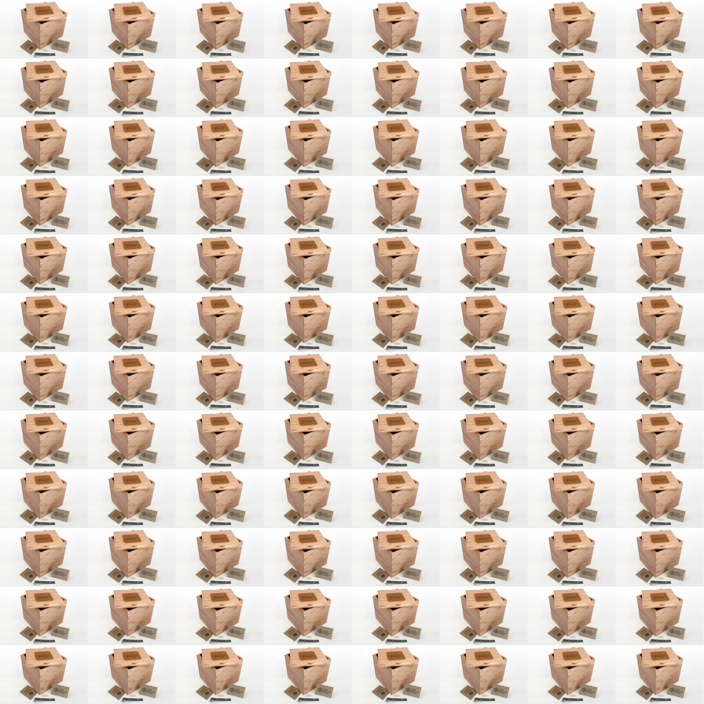 96 Large-sized DIY gift crate kits with your image