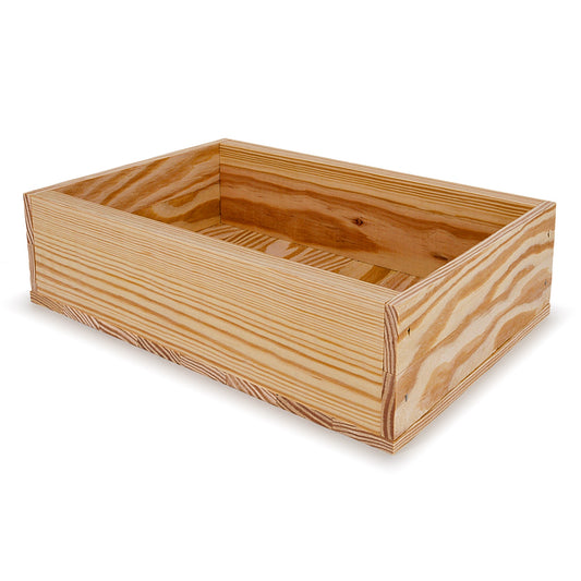 Small wooden crate 8x13.25x3.5, 6-BX-8-13.25-3.5-NX-NW-NL, 12-BX-8-13.25-3.5-NX-NW-NL, 24-BX-8-13.25-3.5-NX-NW-NL, 48-BX-8-13.25-3.5-NX-NW-NL, 96-BX-8-13.25-3.5-NX-NW-NL
