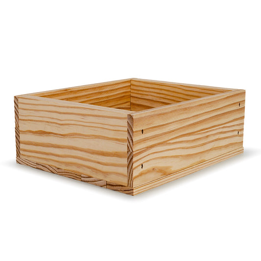 Small wooden crate 9x8x3.5, 6-BX-9-8-3.5-NX-NW-NL, 12-BX-9-8-3.5-NX-NW-NL, 24-BX-9-8-3.5-NX-NW-NL, 48-BX-9-8-3.5-NX-NW-NL, 96-BX-9-8-3.5-NX-NW-NL