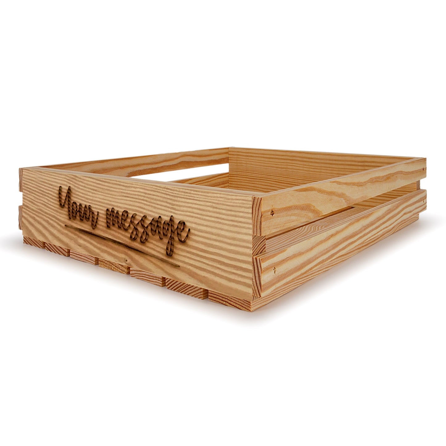 Small wooden crates 16x14x3.5 your message included, 6-SS-16-14-3.5-ST-NW-NL, 12-SS-16-14-3.5-ST-NW-NL, 24-SS-16-14-3.5-ST-NW-NL, 48-SS-16-14-3.5-ST-NW-NL, 96-SS-16-14-3.5-ST-NW-NL