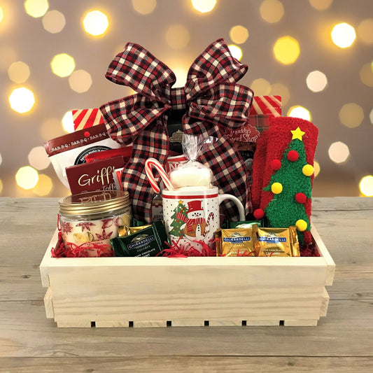 Elevating holiday marketing with wooden crates