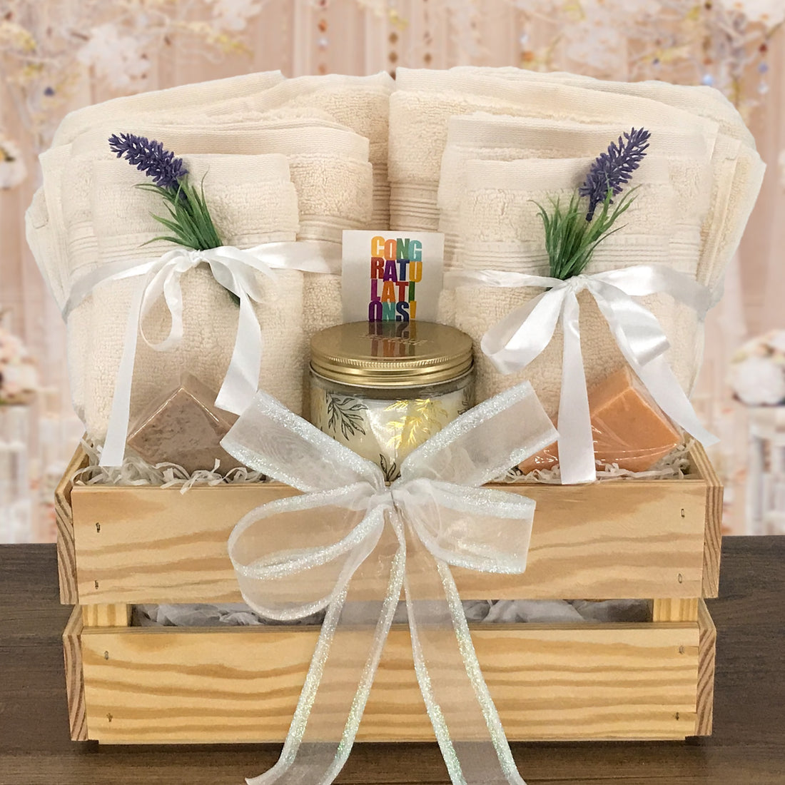How to make a bridal shower gift basket