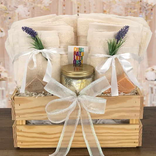 How to make a bridal shower gift basket