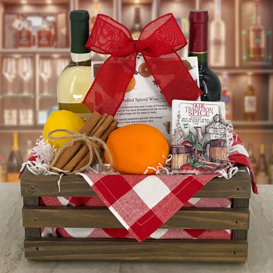 How to make a holiday gift basket