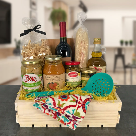 Ideas about what to put in a gift basket