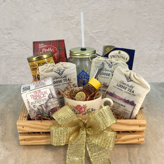 What to put in a tea gift basket