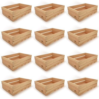12 Small wooden crates 16x12x5.25, 6-WS-16-12-5.25-NX-NW-NL, 12-WS-16-12-5.25-NX-NW-NL, 24-WS-16-12-5.25-NX-NW-NL, 48-WS-16-12-5.25-NX-NW-NL, 96-WS-16-12-5.25-NX-NW-NL