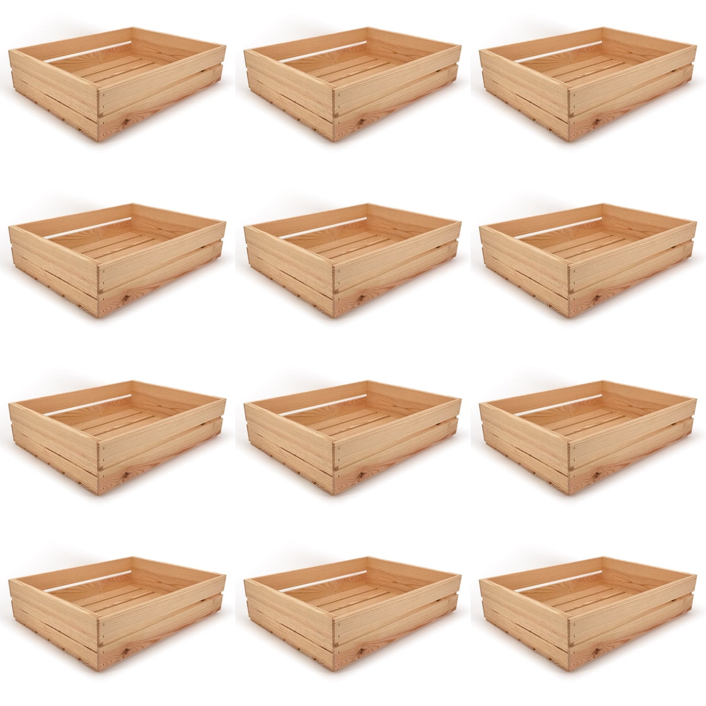 12 Small wooden crates 22x17x5.25, 6-WS-22-17-5.25-NX-NW-NL, 12-WS-22-17-5.25-NX-NW-NL, 24-WS-22-17-5.25-NX-NW-NL, 48-WS-22-17-5.25-NX-NW-NL, 96-WS-22-17-5.25-NX-NW-NL