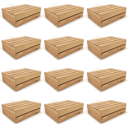 12 Small wooden crates with lid 18x14x5.25, 6-WS-18-14-5.25-NX-NW-LL, 12-WS-18-14-5.25-NX-NW-LL, 24-WS-18-14-5.25-NX-NW-LL, 48-WS-18-14-5.25-NX-NW-LL, 96-WS-18-14-5.25-NX-NW-LL