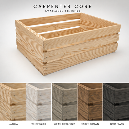 (draft) Open Slat Crate 18½ × 14 × 6¾