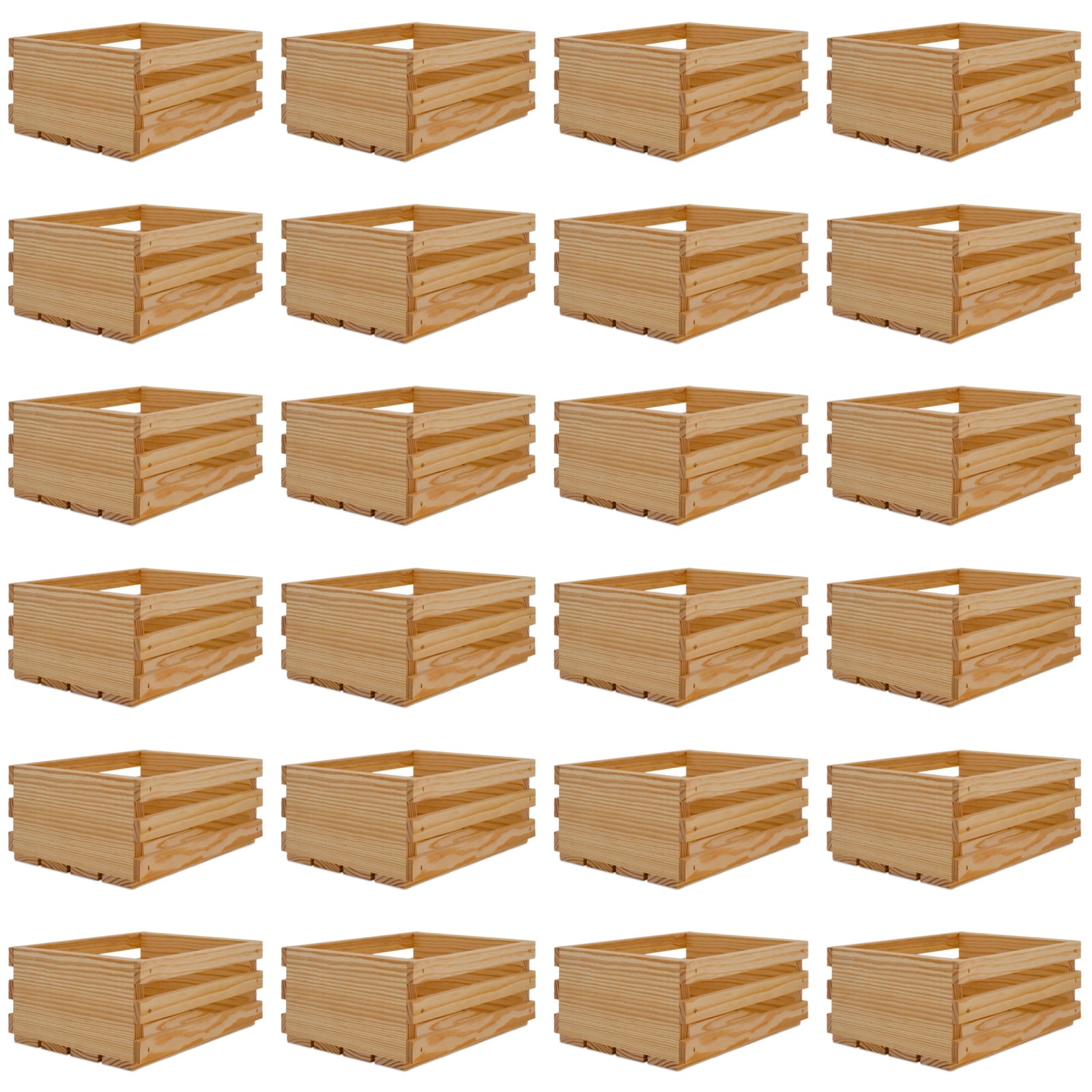 24 Small wooden crates 10x8x4.5, 6-SS-10-8-4.5-NX-NW-NL, 12-SS-10-8-4.5-NX-NW-NL, 24-SS-10-8-4.5-NX-NW-NL, 48-SS-10-8-4.5-NX-NW-NL, 96-SS-10-8-4.5-NX-NW-NL