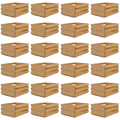 24 Small wooden crates 10x8x4.5, 6-SS-10-8-4.5-NX-NW-NL, 12-SS-10-8-4.5-NX-NW-NL, 24-SS-10-8-4.5-NX-NW-NL, 48-SS-10-8-4.5-NX-NW-NL, 96-SS-10-8-4.5-NX-NW-NL