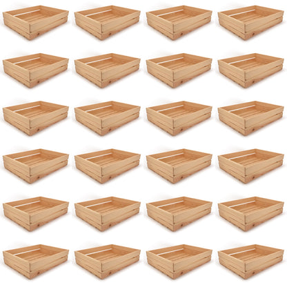 24 Small wooden crates22x17x5.25, 6-WS-22-17-5.25-NX-NW-NL, 12-WS-22-17-5.25-NX-NW-NL, 24-WS-22-17-5.25-NX-NW-NL, 48-WS-22-17-5.25-NX-NW-NL, 96-WS-22-17-5.25-NX-NW-NL