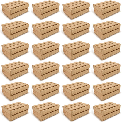 24 Small wooden crates with lid 12x9x5.25, 6-WS-12-9-5.25-NX-NW-LL, 12-WS-12-9-5.25-NX-NW-LL, 24-WS-12-9-5.25-NX-NW-LL, 48-WS-12-9-5.25-NX-NW-LL, 96-WS-12-9-5.25-NX-NW-LL