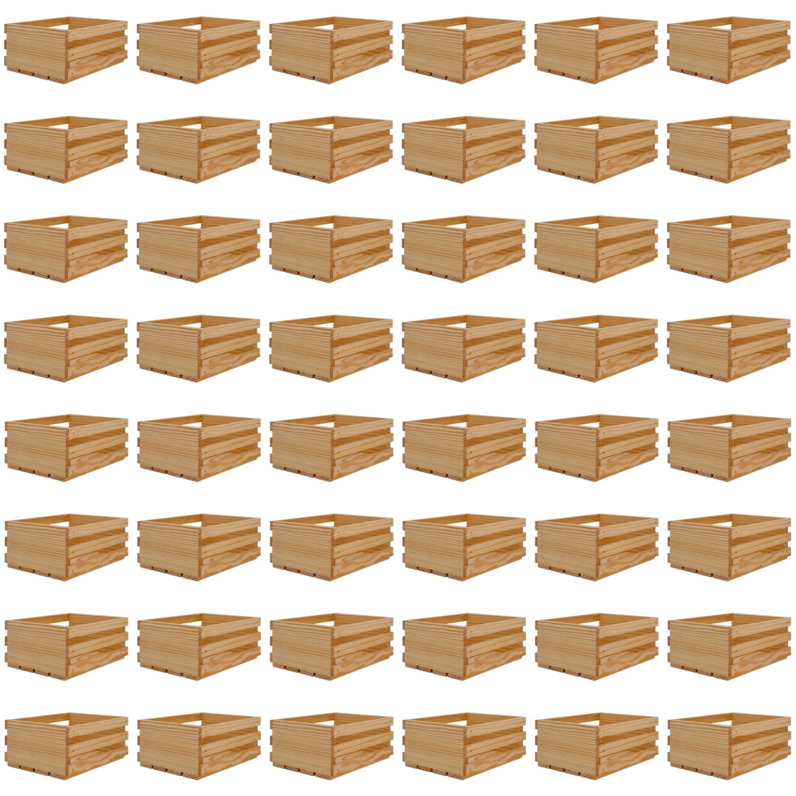 48 Small wooden crates 10x8x4.5, 6-SS-10-8-4.5-NX-NW-NL, 12-SS-10-8-4.5-NX-NW-NL, 24-SS-10-8-4.5-NX-NW-NL, 48-SS-10-8-4.5-NX-NW-NL, 96-SS-10-8-4.5-NX-NW-NL