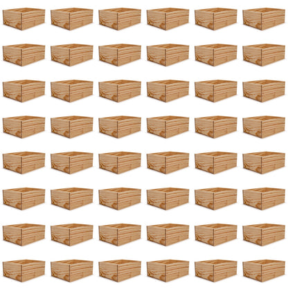 48 Small wooden crates 12x9.75x5.25