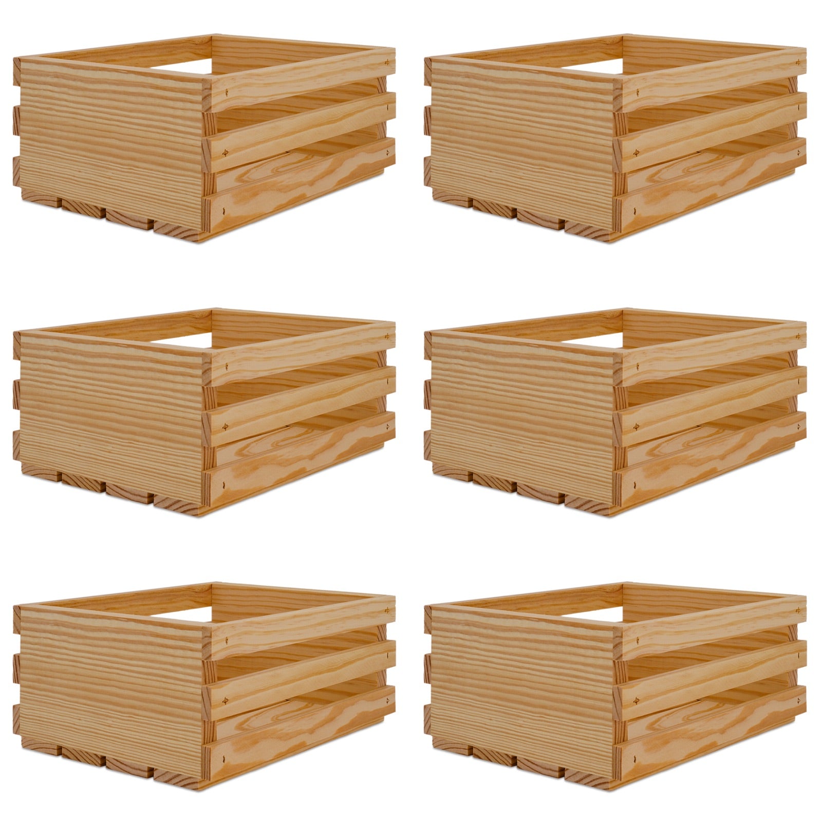 6 Small wooden crates 10x8x4.5, 6-SS-10-8-4.5-NX-NW-NL, 12-SS-10-8-4.5-NX-NW-NL, 24-SS-10-8-4.5-NX-NW-NL, 48-SS-10-8-4.5-NX-NW-NL, 96-SS-10-8-4.5-NX-NW-NL