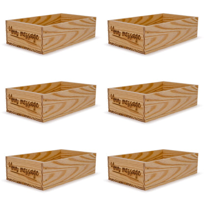 OO Gauge Personalised Wooden Freight Crates – Bunters Yard Unassembled Kit, 1:76 Scale