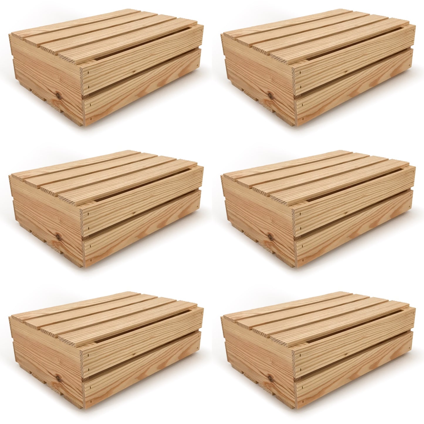 6 Small wooden crates with lid 16x12x5.25, 6-WS-16-12-5.25-NX-NW-LL, 12-WS-16-12-5.25-NX-NW-LL, 24-WS-16-12-5.25-NX-NW-LL, 48-WS-16-12-5.25-NX-NW-LL, 96-WS-16-12-5.25-NX-NW-LL