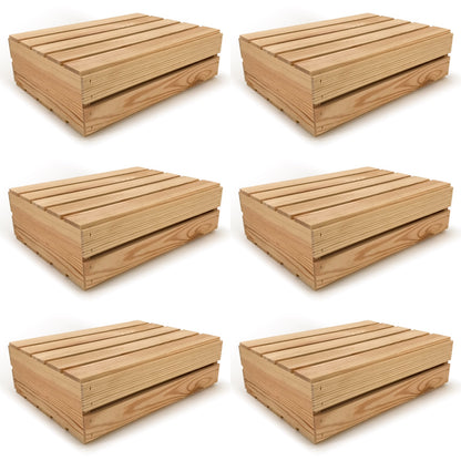 6 Small wooden crates with lid 18x14x5.25, 6-WS-18-14-5.25-NX-NW-LL, 12-WS-18-14-5.25-NX-NW-LL, 24-WS-18-14-5.25-NX-NW-LL, 48-WS-18-14-5.25-NX-NW-LL, 96-WS-18-14-5.25-NX-NW-LL