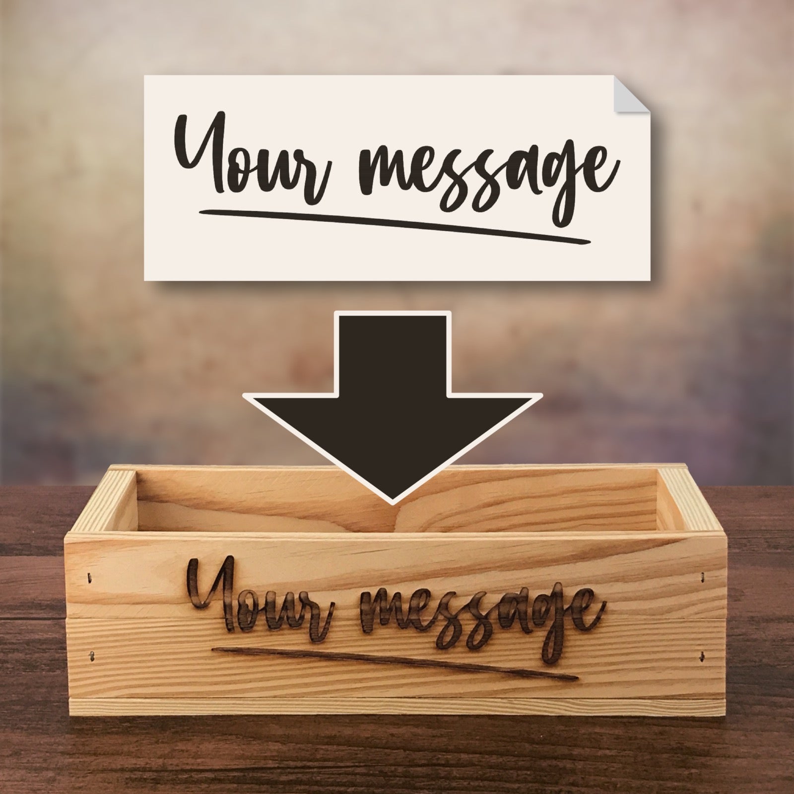 Customized wine bottle box by Carpenter Core