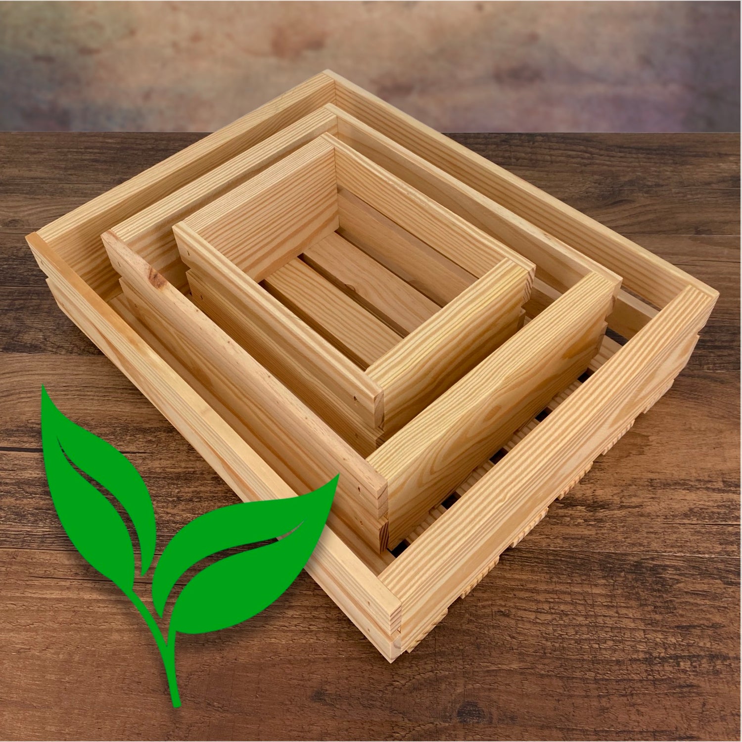 Eco friendly crates by Carpenter Core