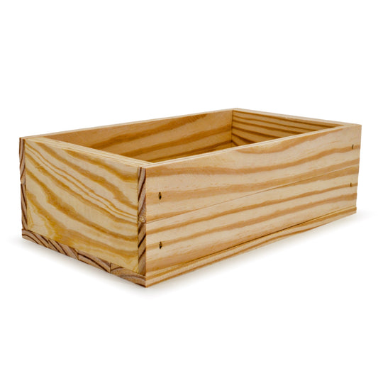Small wooden crate 11x6.25x3.5, 6-BX-11-6.25-3.5-NX-NW-NL, 12-BX-11-6.25-3.5-NX-NW-NL, 24-BX-11-6.25-3.5-NX-NW-NL, 48-BX-11-6.25-3.5-NX-NW-NL, 96-BX-11-6.25-3.5-NX-NW-NL