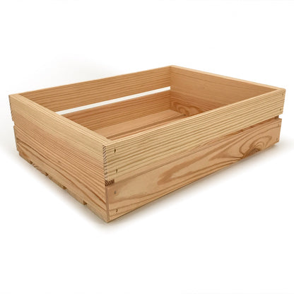 Small wooden crate 18x14x5.25