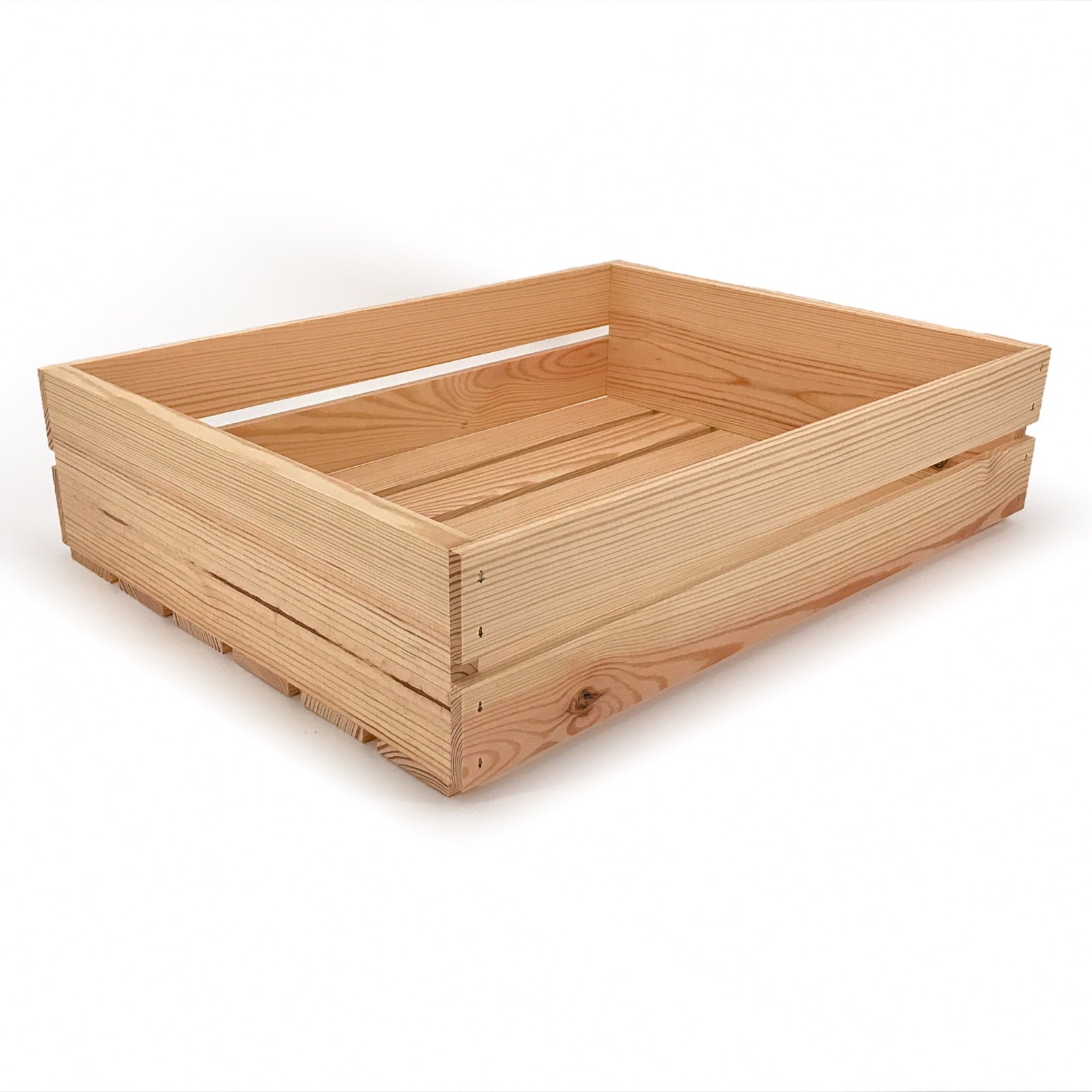 Small wooden crate 22x17x5.25
