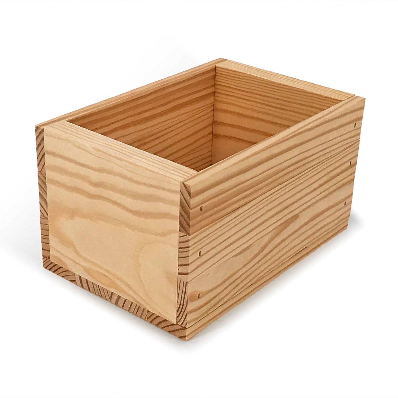 Small wooden crate 7x5x4.25, 6-B2-7.0625-5-4.3125-NX-NW-NL 12-B2-7.0625-5-4.3125-NX-NW-NL 24-B2-7.0625-5-4.3125-NX-NW-NL 48-B2-7.0625-5-4.3125-NX-NW-NL 96-B2-7.0625-5-4.3125-NX-NW-NL
