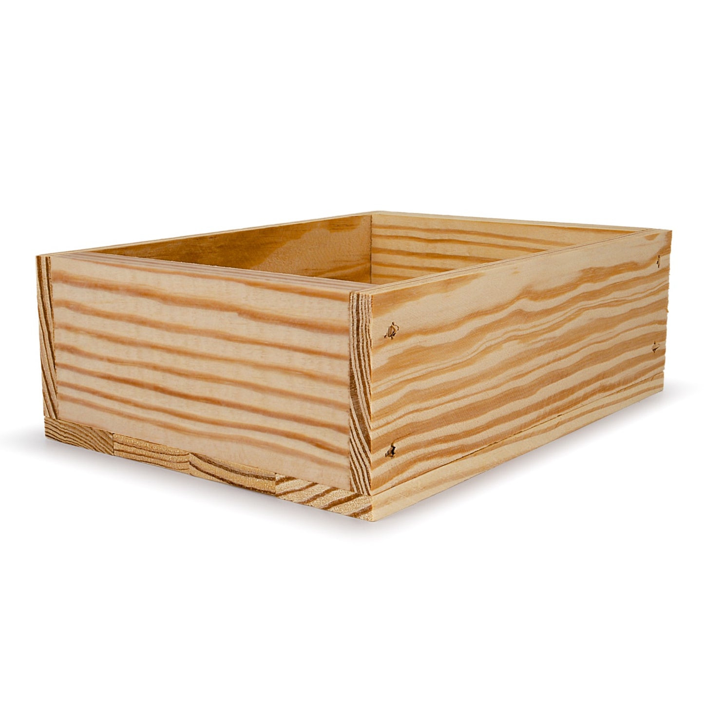 Small wooden crate 8x6.25x2.75, 6-BX-8-6.25-2.75-NX-NW-NL, 12-BX-8-6.25-2.75-NX-NW-NL, 24-BX-8-6.25-2.75-NX-NW-NL, 48-BX-8-6.25-2.75-NX-NW-NL, 96-BX-8-6.25-2.75-NX-NW-NL
