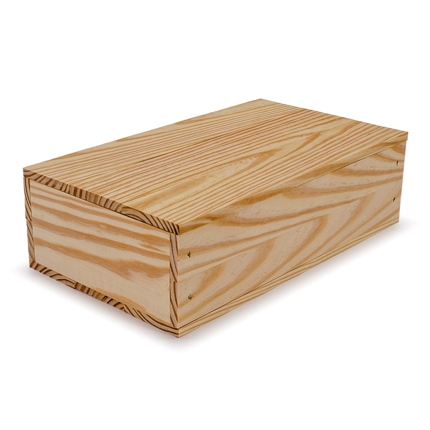 Small wooden crate with lid 13x7.5x3.5, 6-BX-13-7.5-3.5-NX-NW-LL, 12-BX-13-7.5-3.5-NX-NW-LL, 24-BX-13-7.5-3.5-NX-NW-LL, 48-BX-13-7.5-3.5-NX-NW-LL, 96-BX-13-7.5-3.5-NX-NW-LL