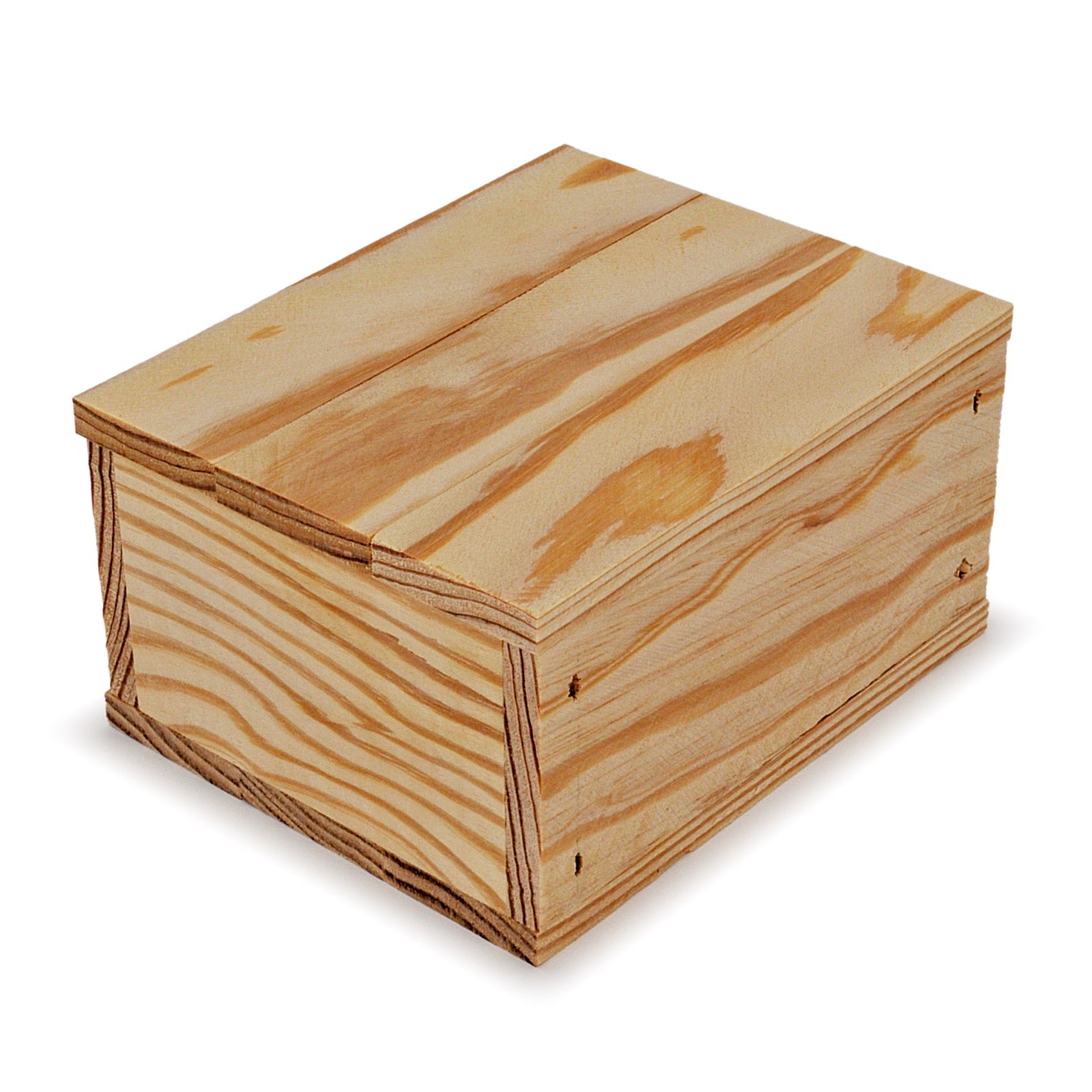 Small Wood Boxes for Crafts with Lid 5x4.5x2.75” - Mini Wooden Boxes B ...