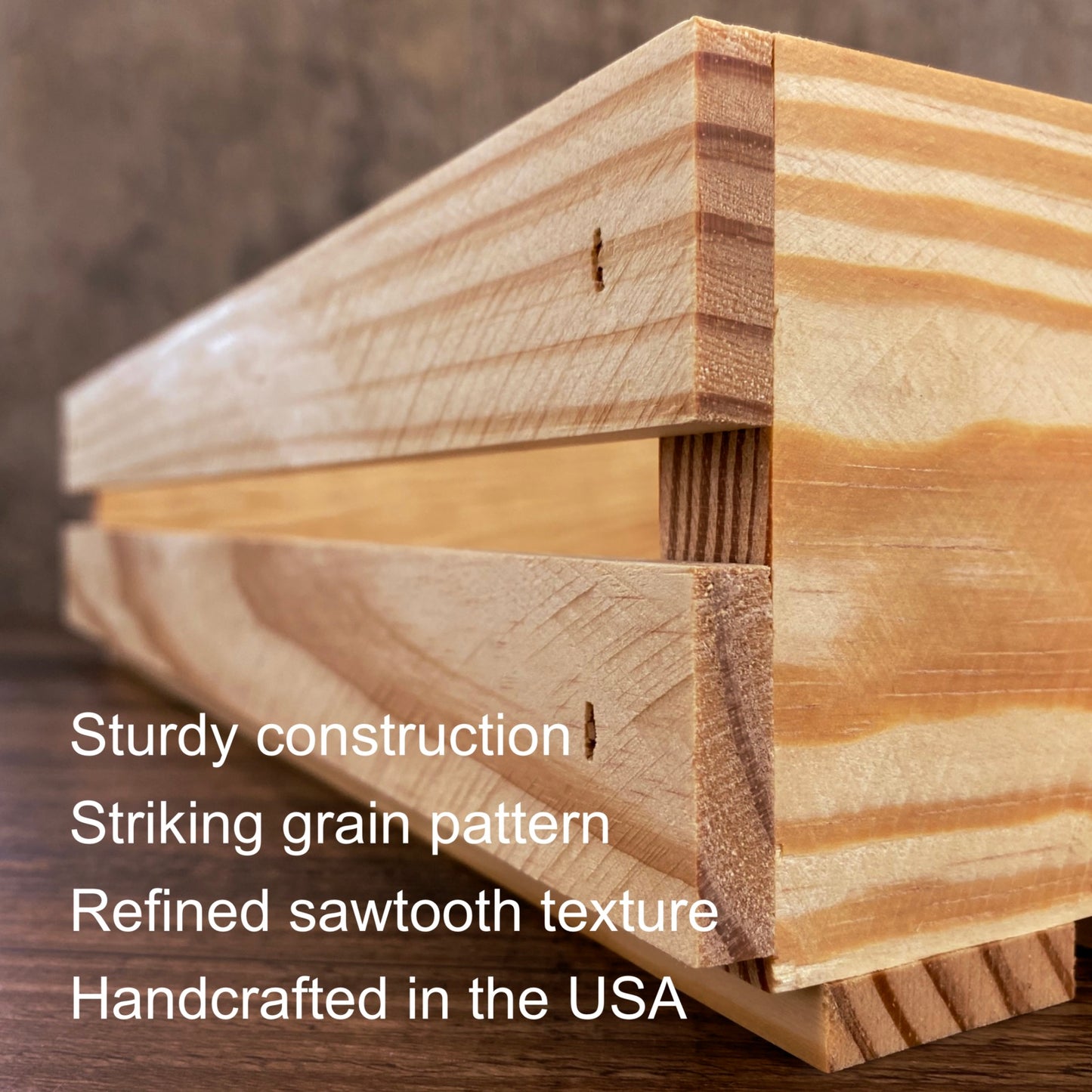 (draft) Open Slat Crate 18½ × 14 × 6¾