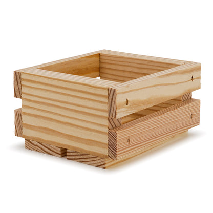 Small wooden crates 4x4x2.5, 6-SS-4-4-2.5-NX-NW-NL, 12-SS-4-4-2.5-NX-NW-NL, 24-SS-4-4-2.5-NX-NW-NL, 36-SS-4-4-2.5-NX-NW-NL, 48-SS-4-4-2.5-NX-NW-NL