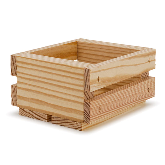 Small wooden crates 4x4x2.5, 6-SS-4-4-2.5-NX-NW-NL, 12-SS-4-4-2.5-NX-NW-NL, 24-SS-4-4-2.5-NX-NW-NL, 36-SS-4-4-2.5-NX-NW-NL, 48-SS-4-4-2.5-NX-NW-NL