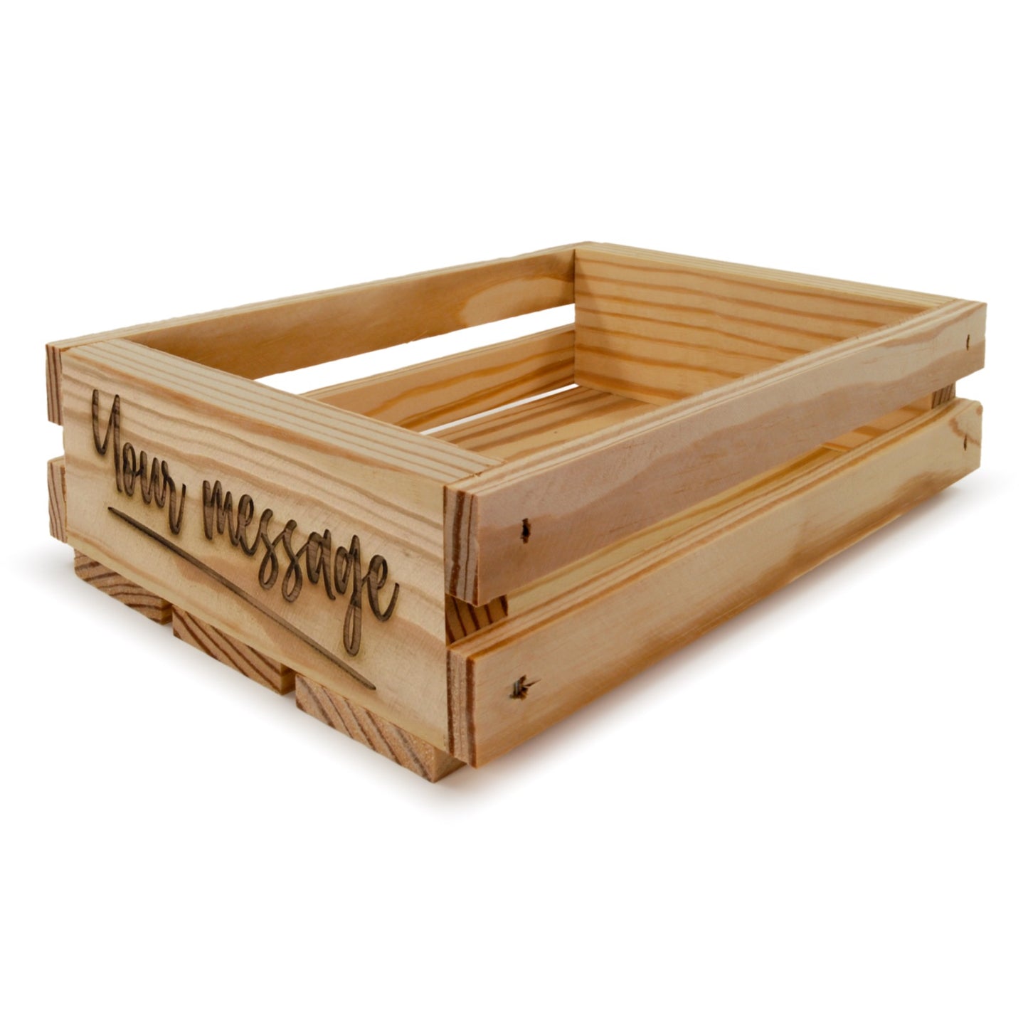 Small wooden crates 8x6x2.5 your message included, 6-SS-8-6-2.5-ST-NW-NL, 12-SS-8-6-2.5-ST-NW-NL, 24-SS-8-6-2.5-ST-NW-NL, 48-SS-8-6-2.5-ST-NW-NL, 96-SS-8-6-2.5-ST-NW-NL