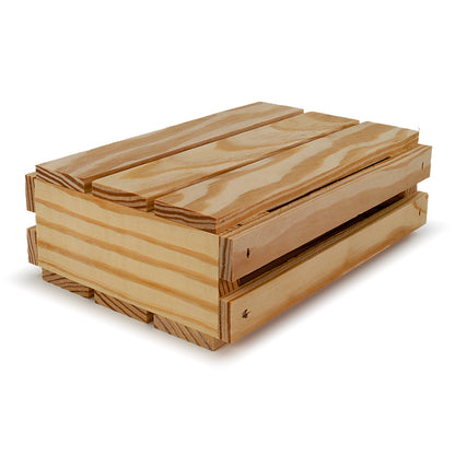 Small wooden crates with lid 8x6x2.5, 6-SS-8-6-2.5-NX-NW-LL, 12-SS-8-6-2.5-NX-NW-LL, 24-SS-8-6-2.5-NX-NW-LL, 48-SS-8-6-2.5-NX-NW-LL, 96-SS-8-6-2.5-NX-NW-LL